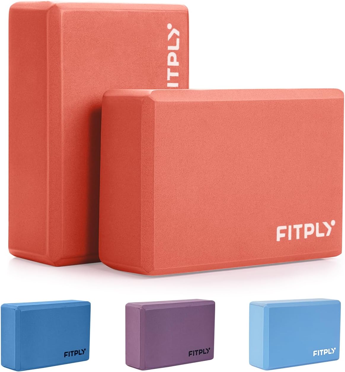 Non-Slip Yoga Blocks Set - Deep Pose Essential