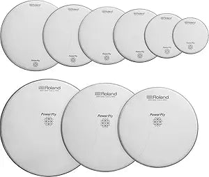 Roland PowerPly 8 Dual-Ply Mesh Head for Enhanced Drumming