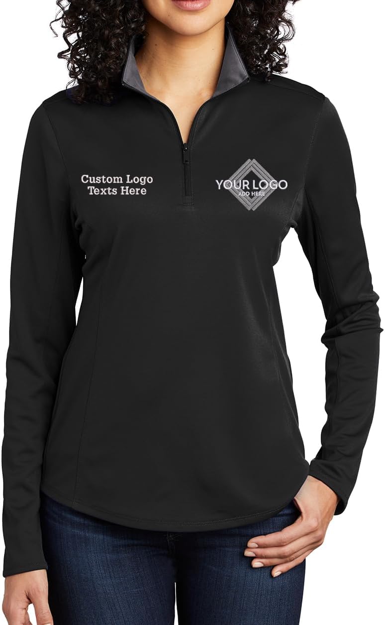 Ink Stitch Silk Touch Custom Logo Pullover