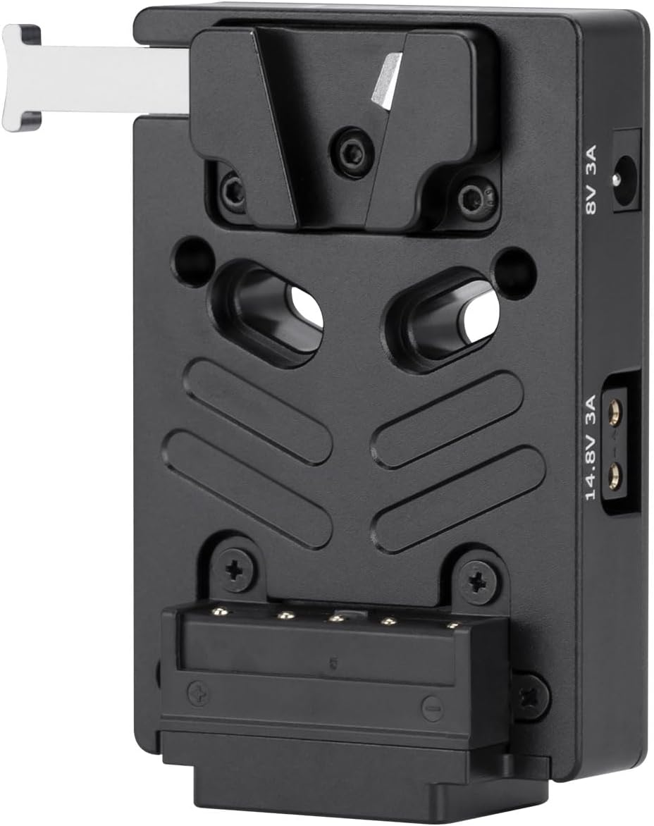 Nitze V Mount Battery Plate with Multiple Output Ports for Versatility