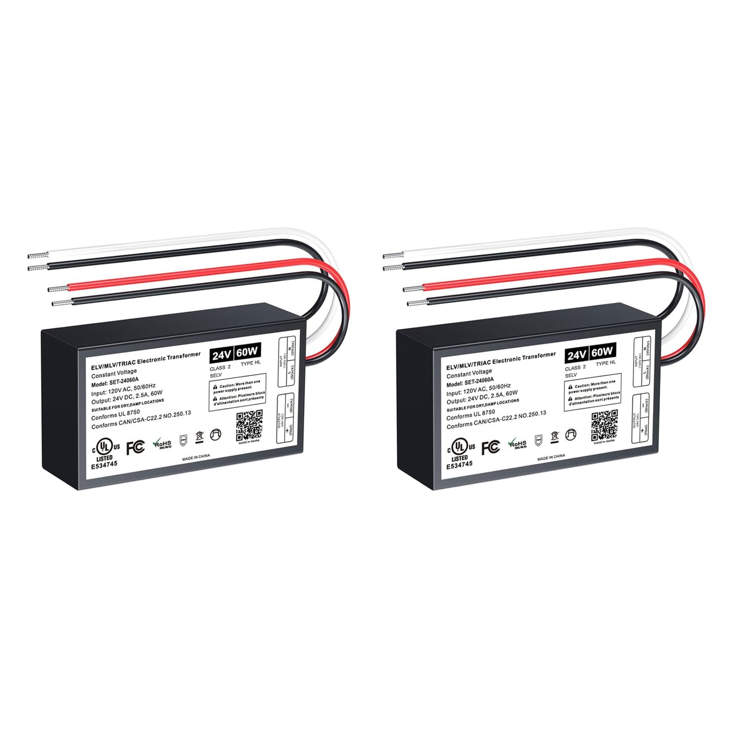 60W Dimmable LED Driver for Indoor and Outdoor Lighting Needs