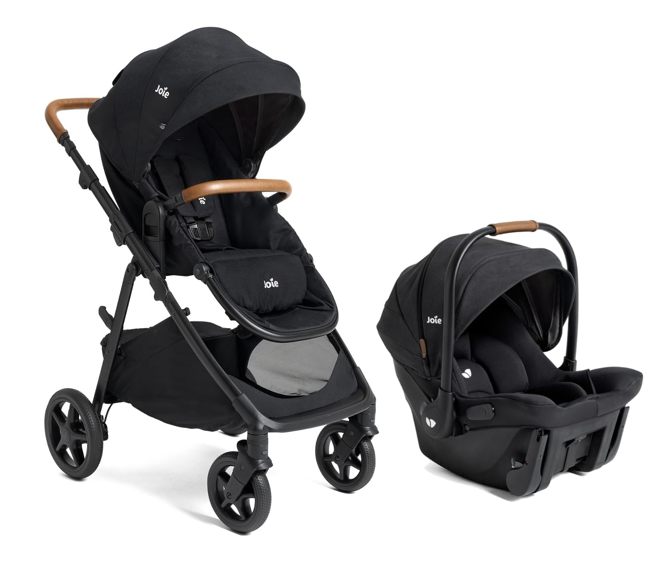 Joie Ginger and Mint Latch Travel System: 4-in-1 Convenience