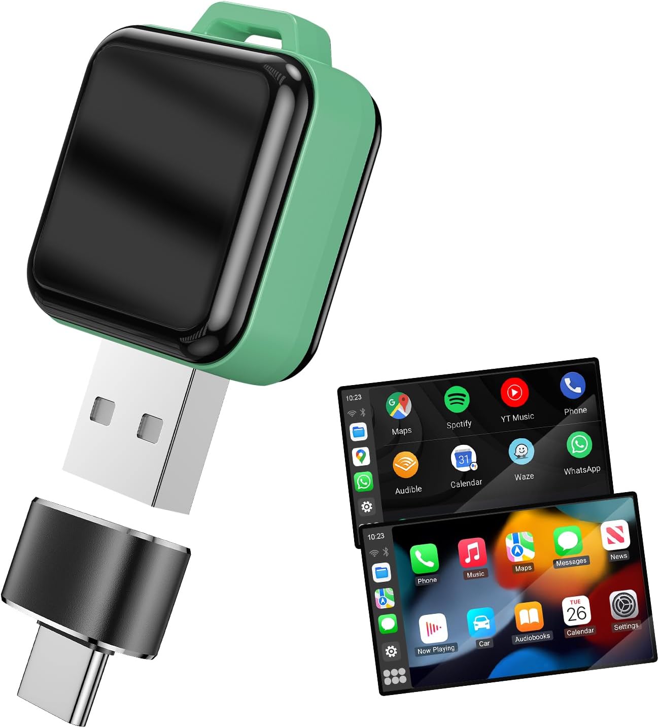 XFIBER Wireless CarPlay Adapter - Hassle-Free Connectivity!