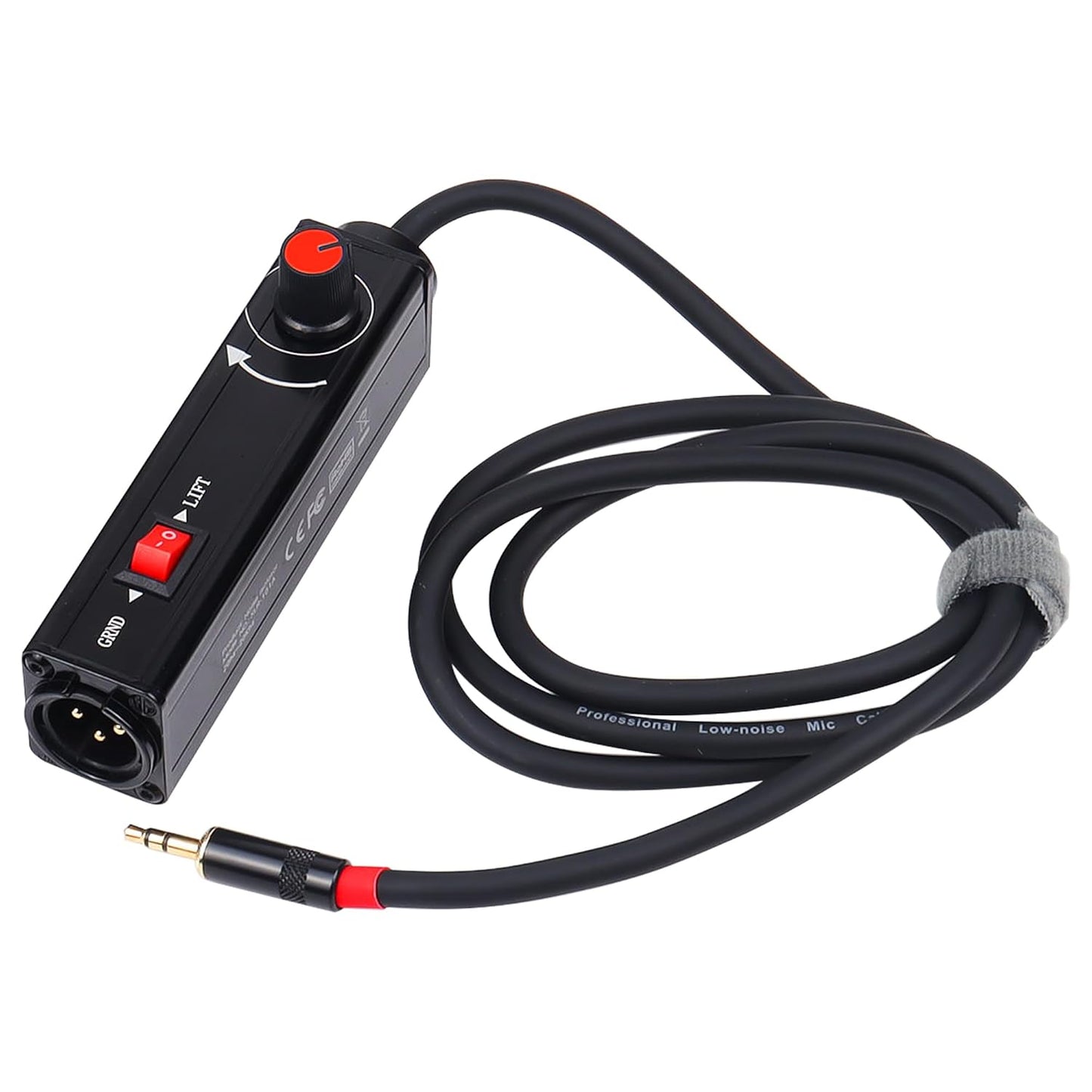 Pro101A AUX to XLR Isolation Box with Volume Control and Lift