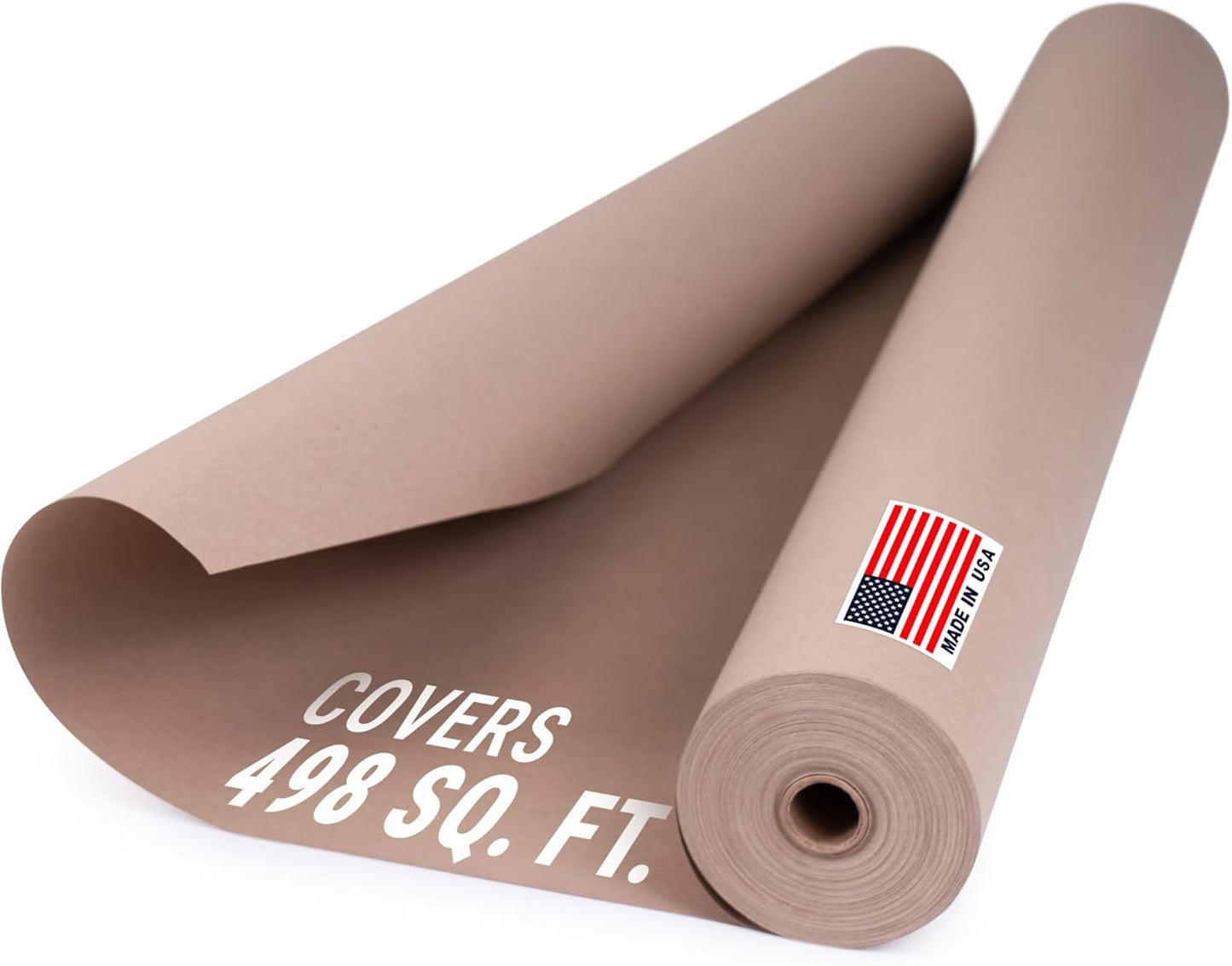 35 x 1992 Brown Rosin Paper Roll for Heavy-Duty Surface Protection