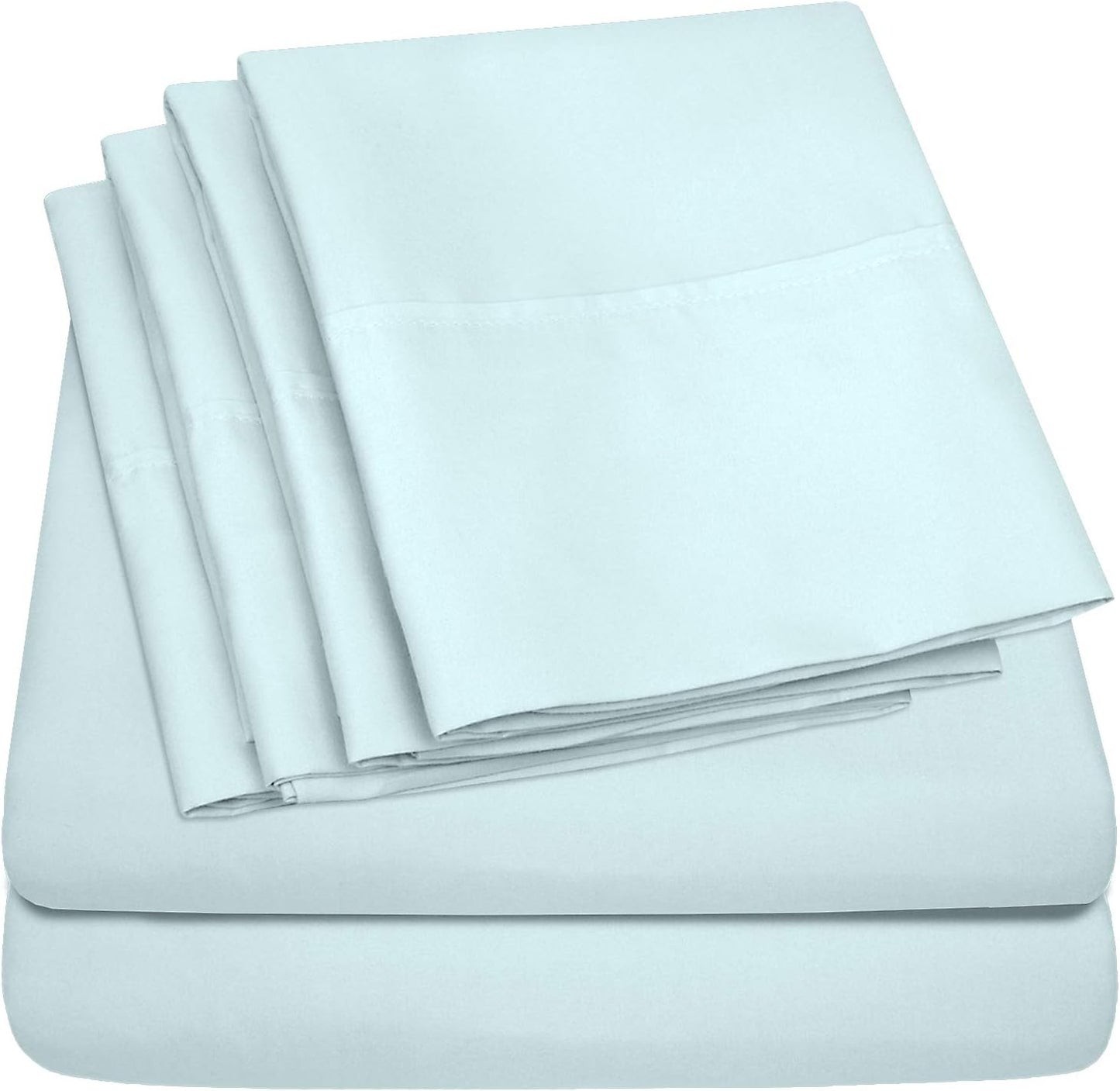 Cal King Size Bed Sheets - 6 Piece Supreme Collection Set