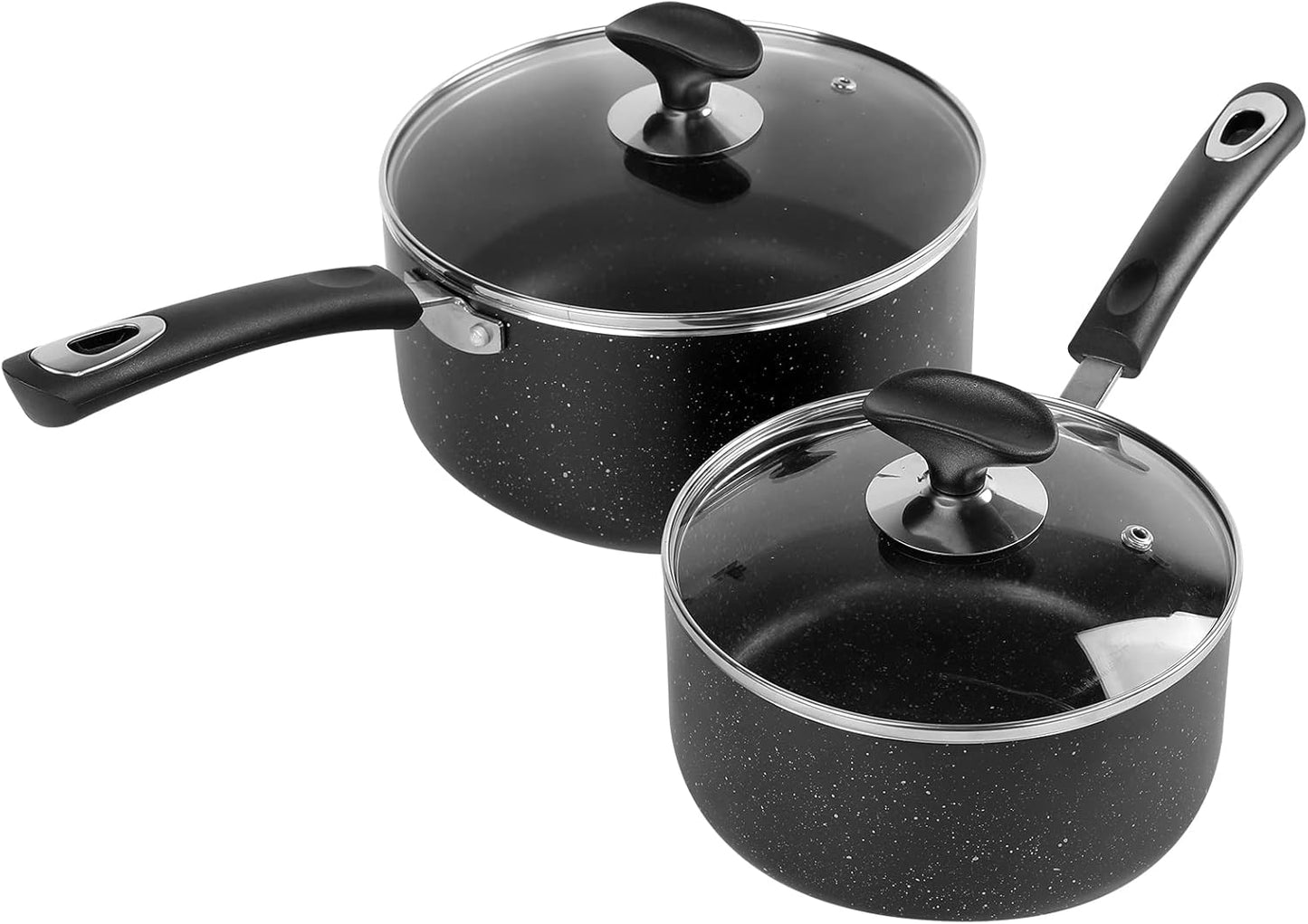 Nonstick Saucepan Set - 2 Quart and 3 Quart for Cooking