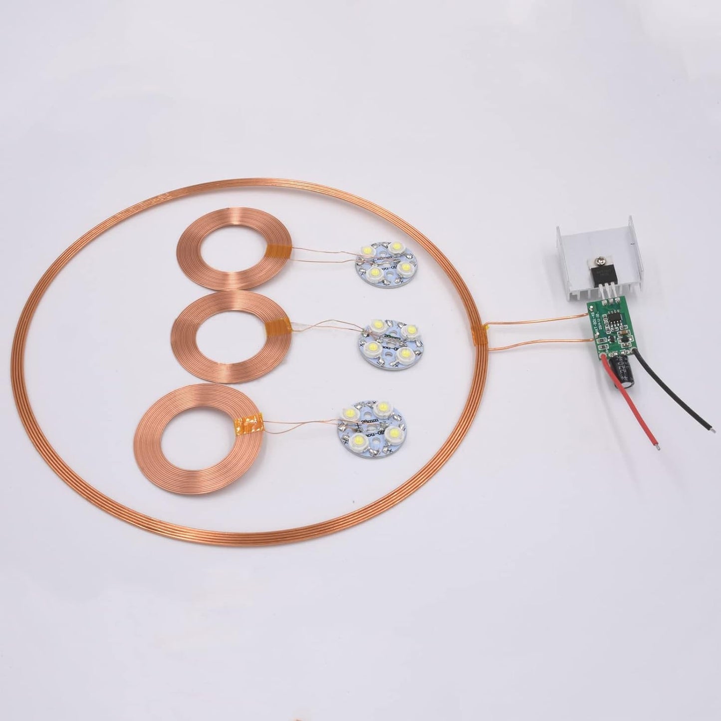 Taidacent 300mm Long Distance Receiver for Wireless Charging