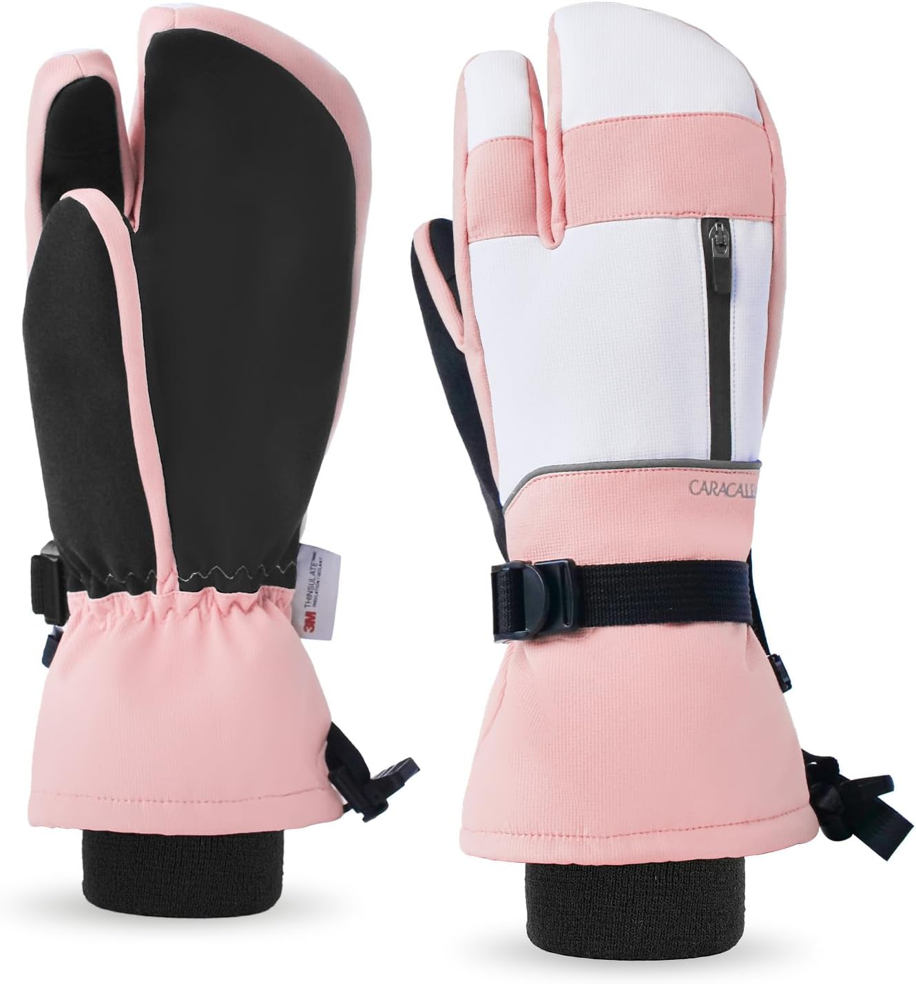 Waterproof 3M Thinsulate Ski Mittens - Ultimate Warmth!