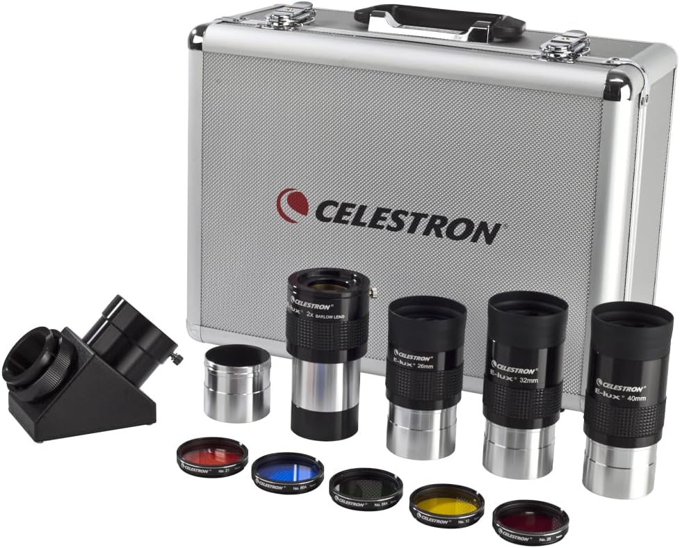 Celestron 2 Eyepiece and Filter Accessory Kit for Telescopes