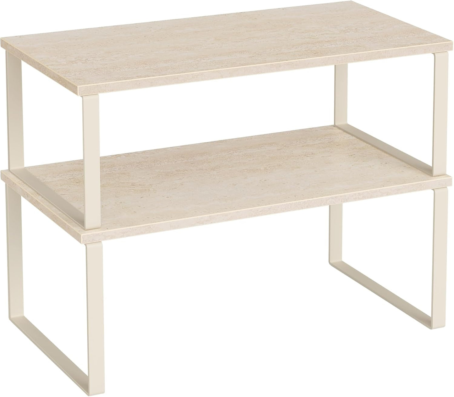 SONGMICS Kitchen Organizer Shelf Set of 2 for Spice Storage