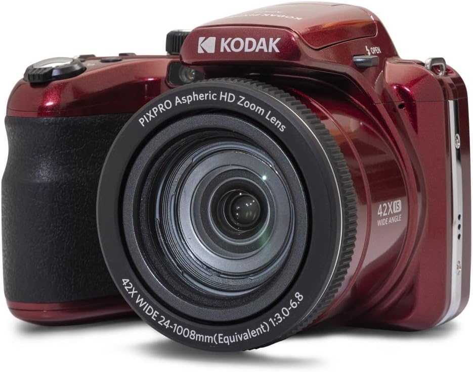 KODAK AZ425 20MP Camera: 42X Zoom, 1080P Video, Stabilization