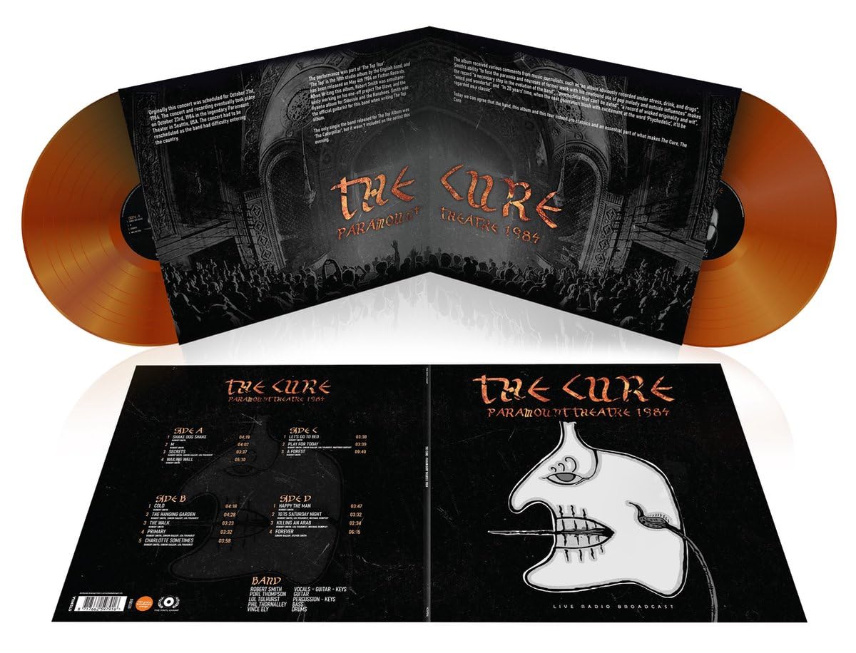 The Cure Paramount Theatre 1984 Limited Color Edition Vinyl Review