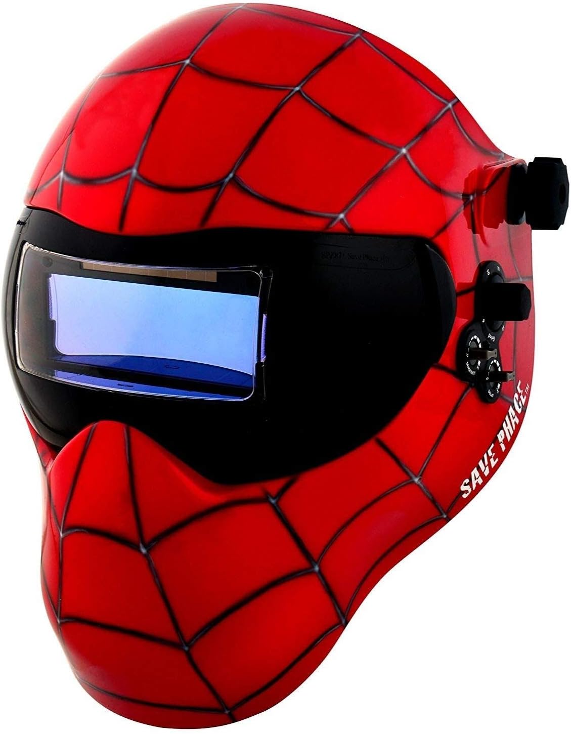 Spiderman Welding Helmet - Wide View & Grind Mode
