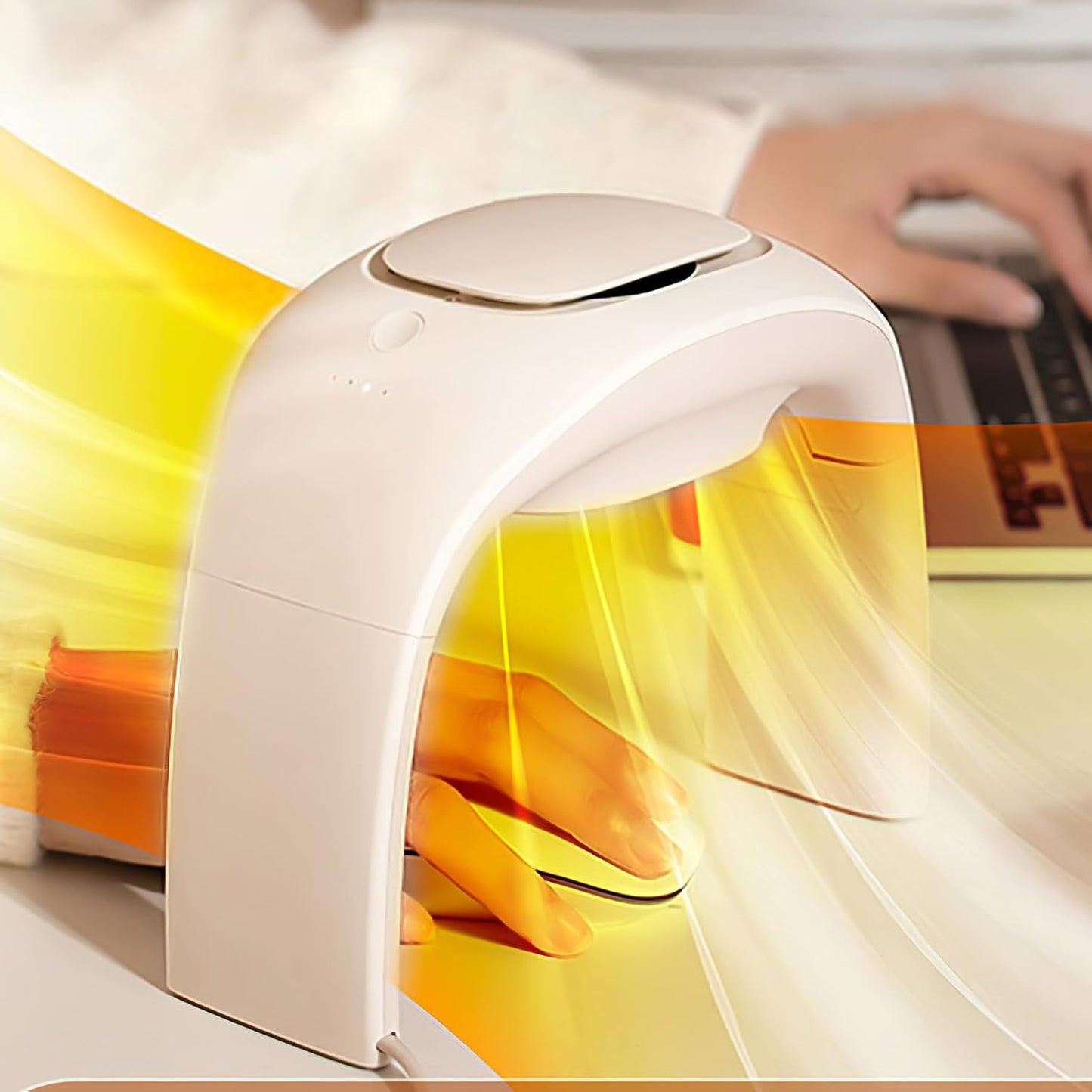Heated Mouse Pad Hand Warmer for Cozy Office Comfort