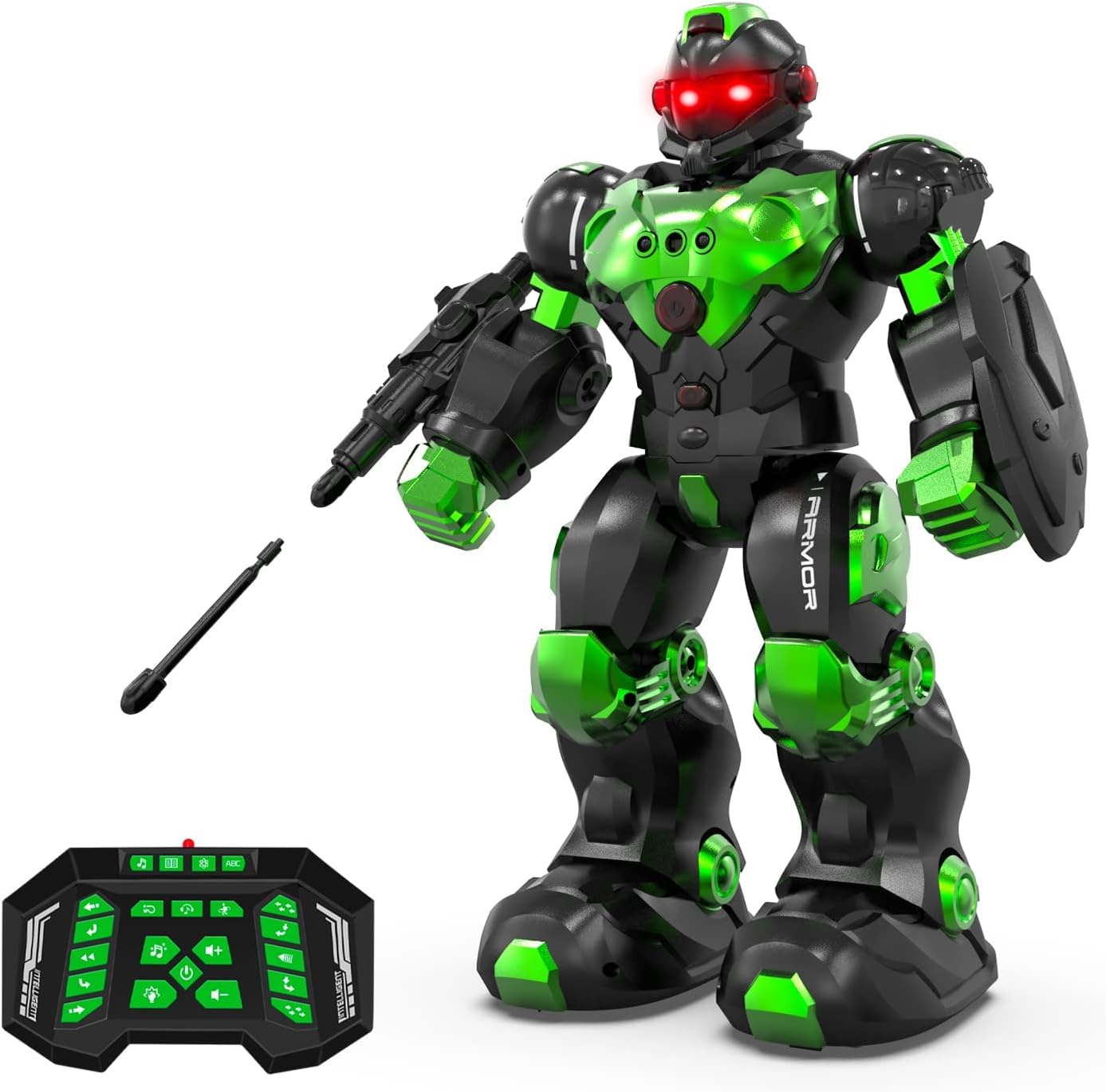 EXHOBBY STEMTRON Robot: Remote Control, Gesture Sensing, Singing & Dancing