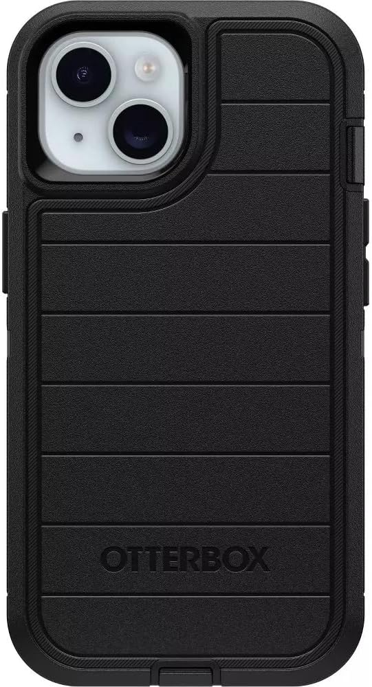 OtterBox Defender Series Case for iPhone 15, 14, & 13 - Black