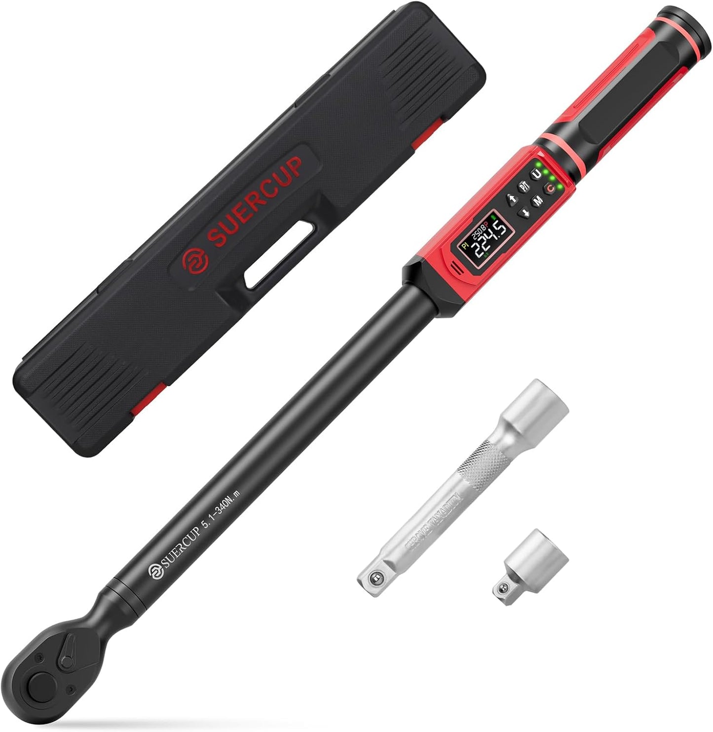 1/2-inch Digital Torque Wrench with High Accuracy and Display