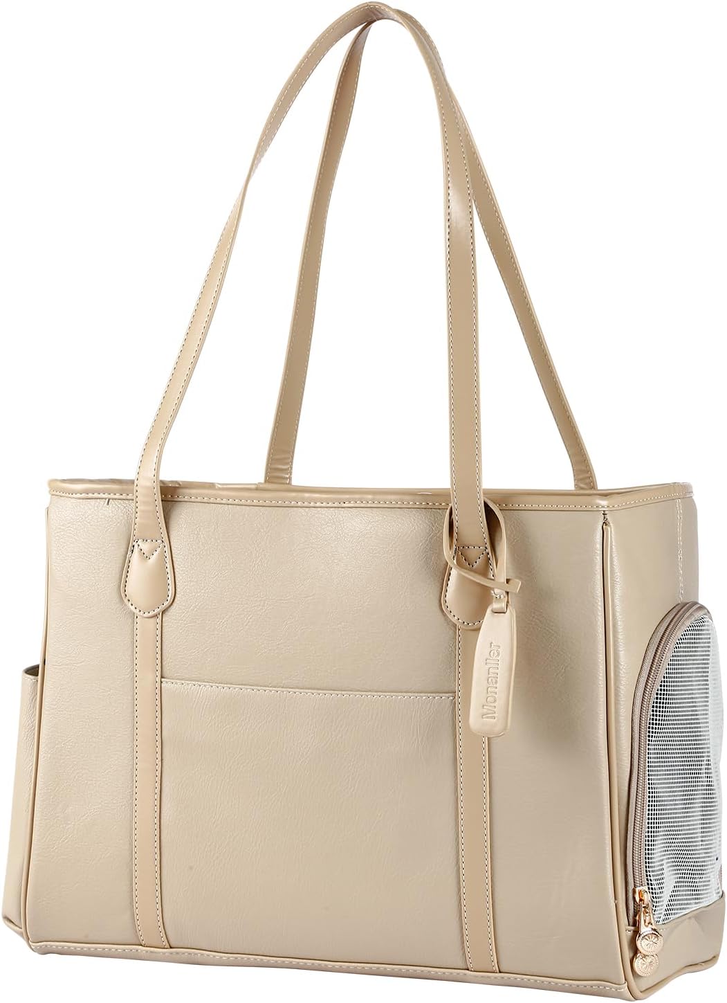 Stylish Dog Purse Carrier for Small Pets, Airline Approved Bag