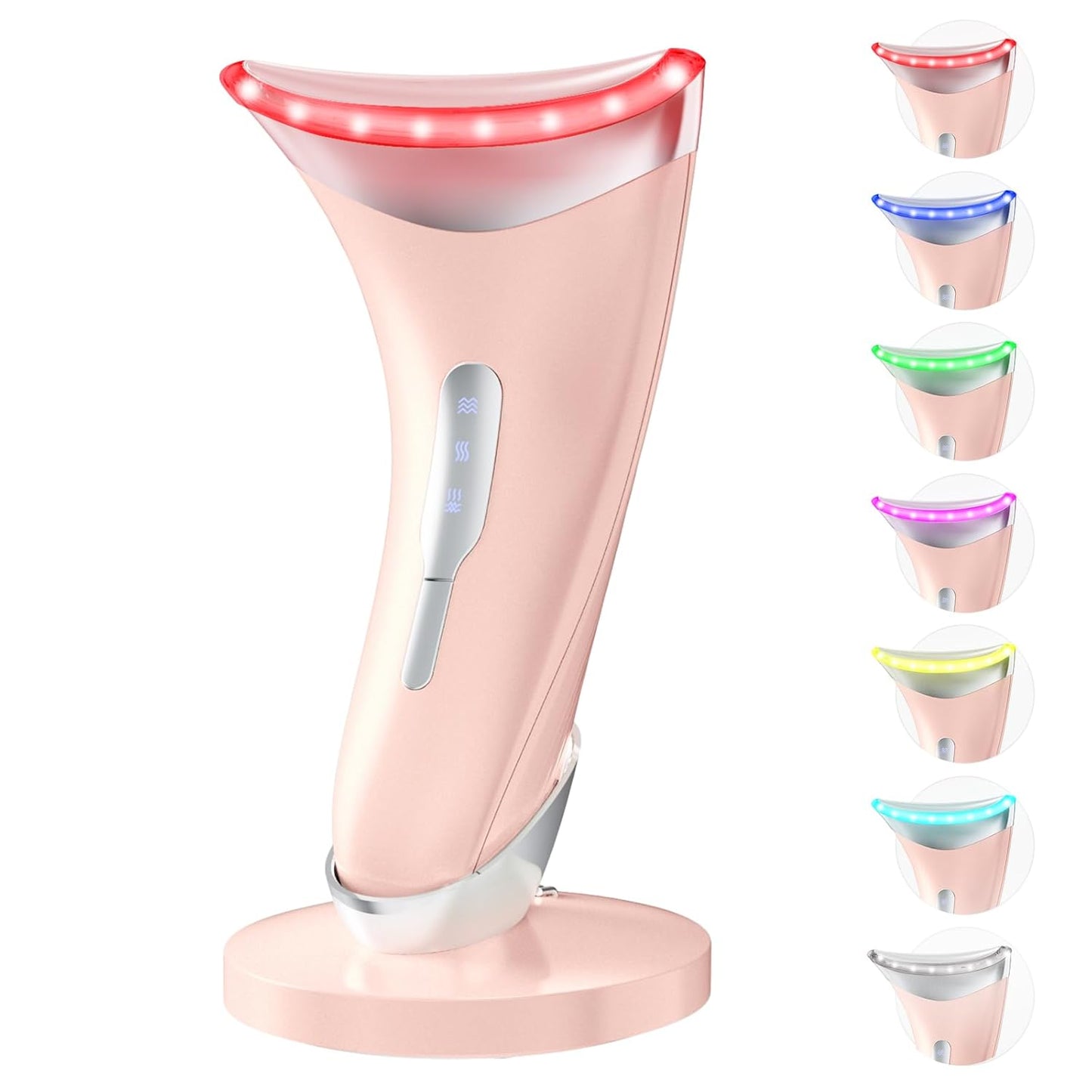7 Color Light Therapy Facial Massager for Wrinkles and Firmness