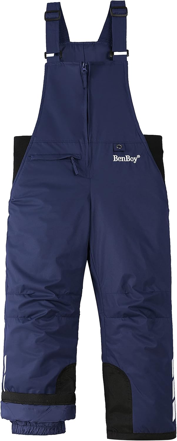 BenBoy Kids Snow Ski Bib Pants for Winter Fun and Adventure