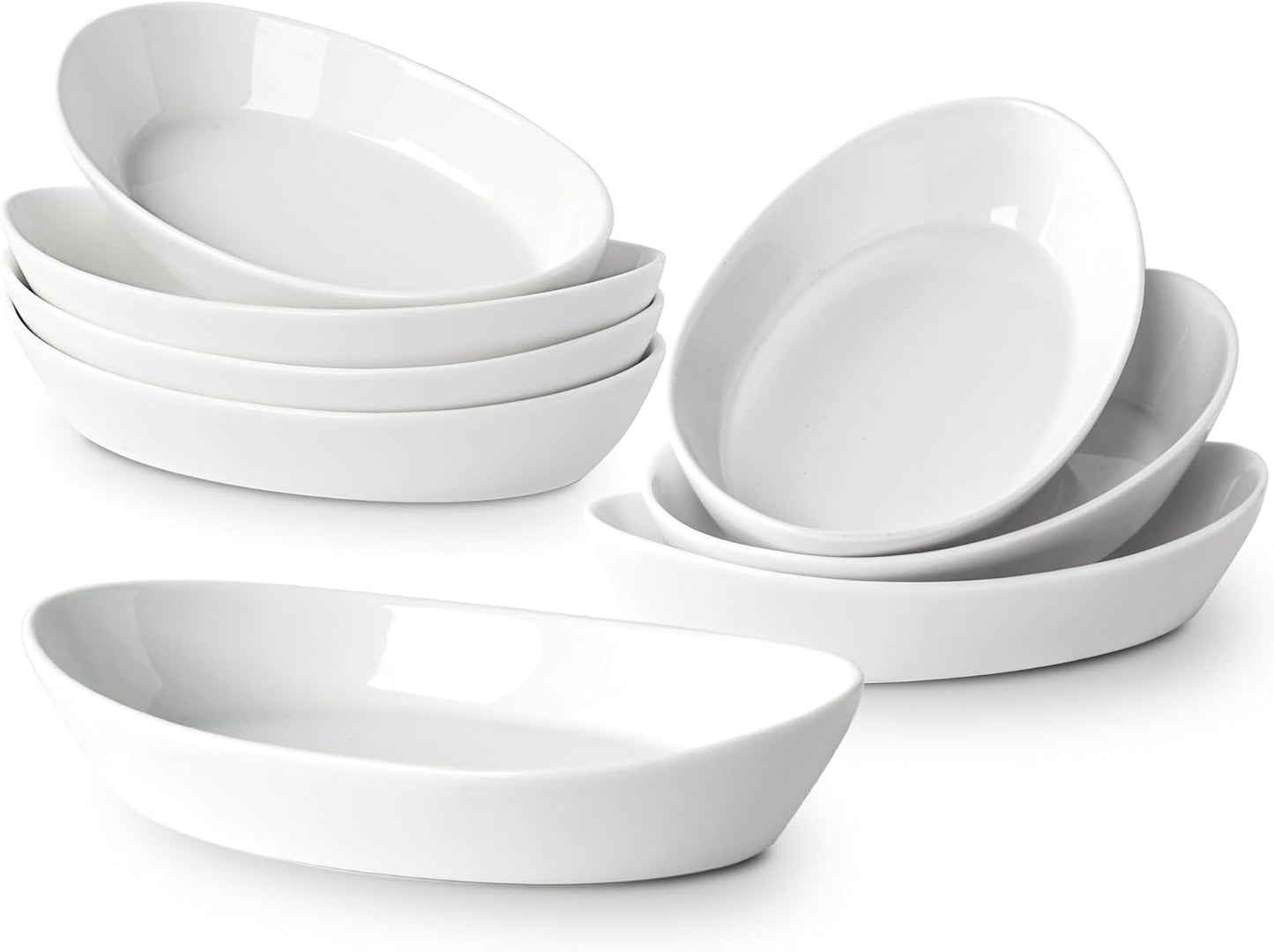 Au Gratin Baking Dishes Set for Oven Safe Mini Casseroles