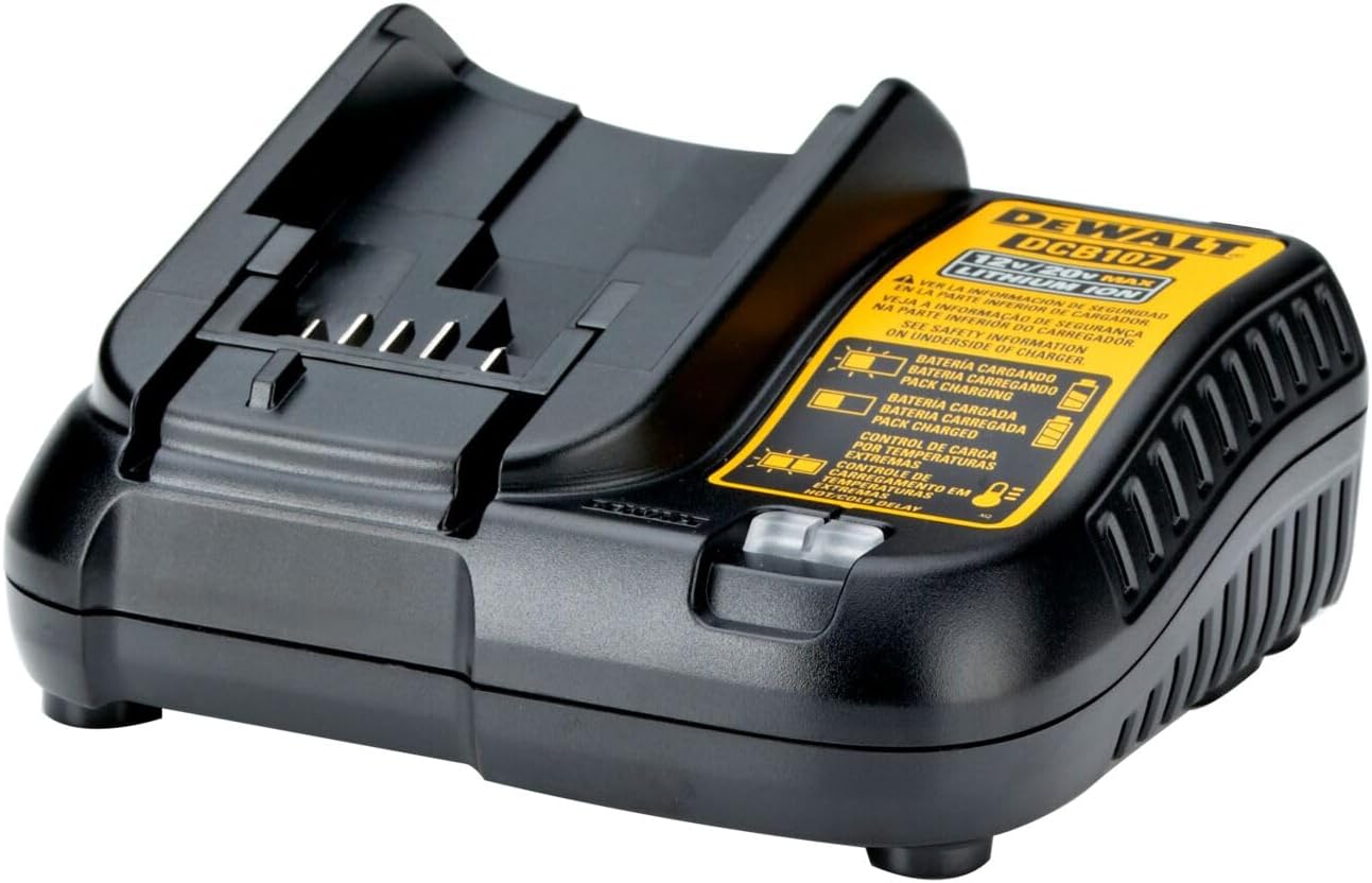 DeWALT DCB107 Fast Charging Lithium Ion Charger