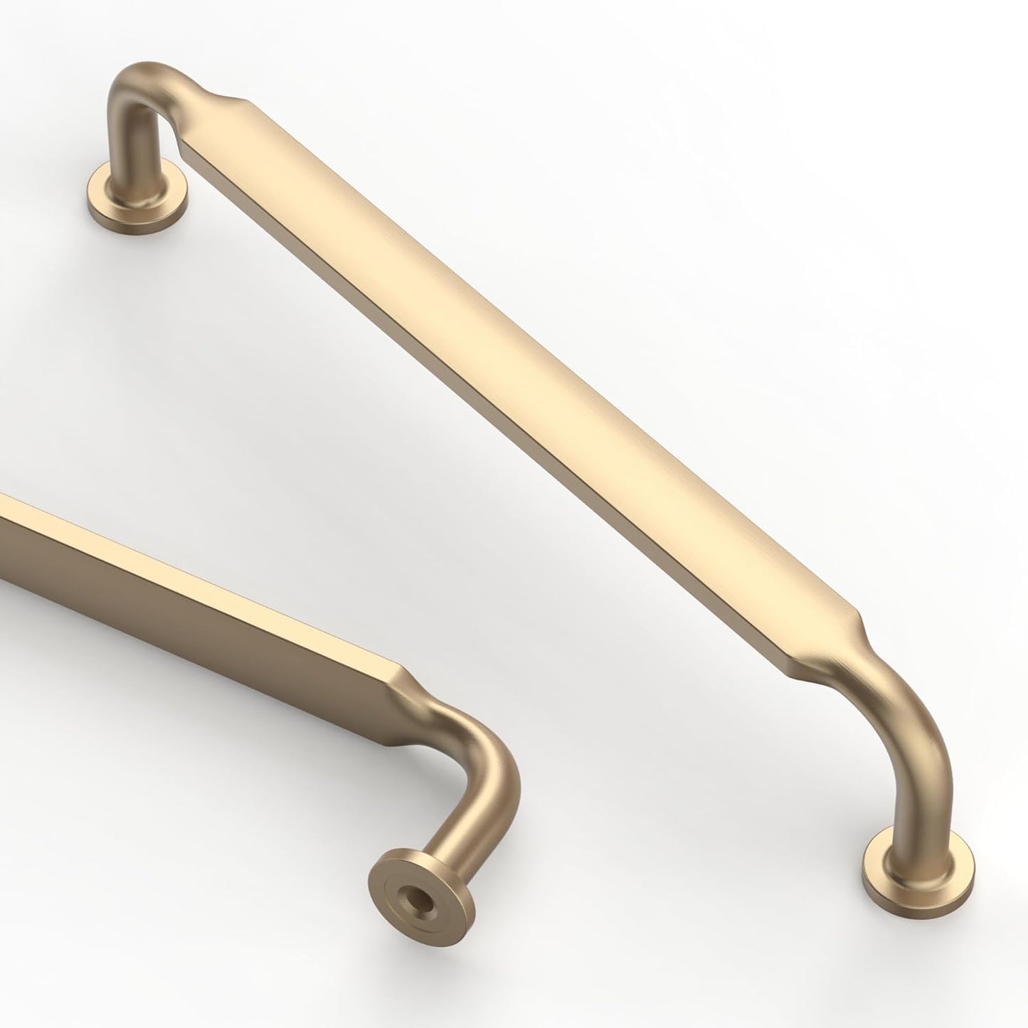 Brushed Brass Kitchen Cabinet Handles for Stylish Upgrades
