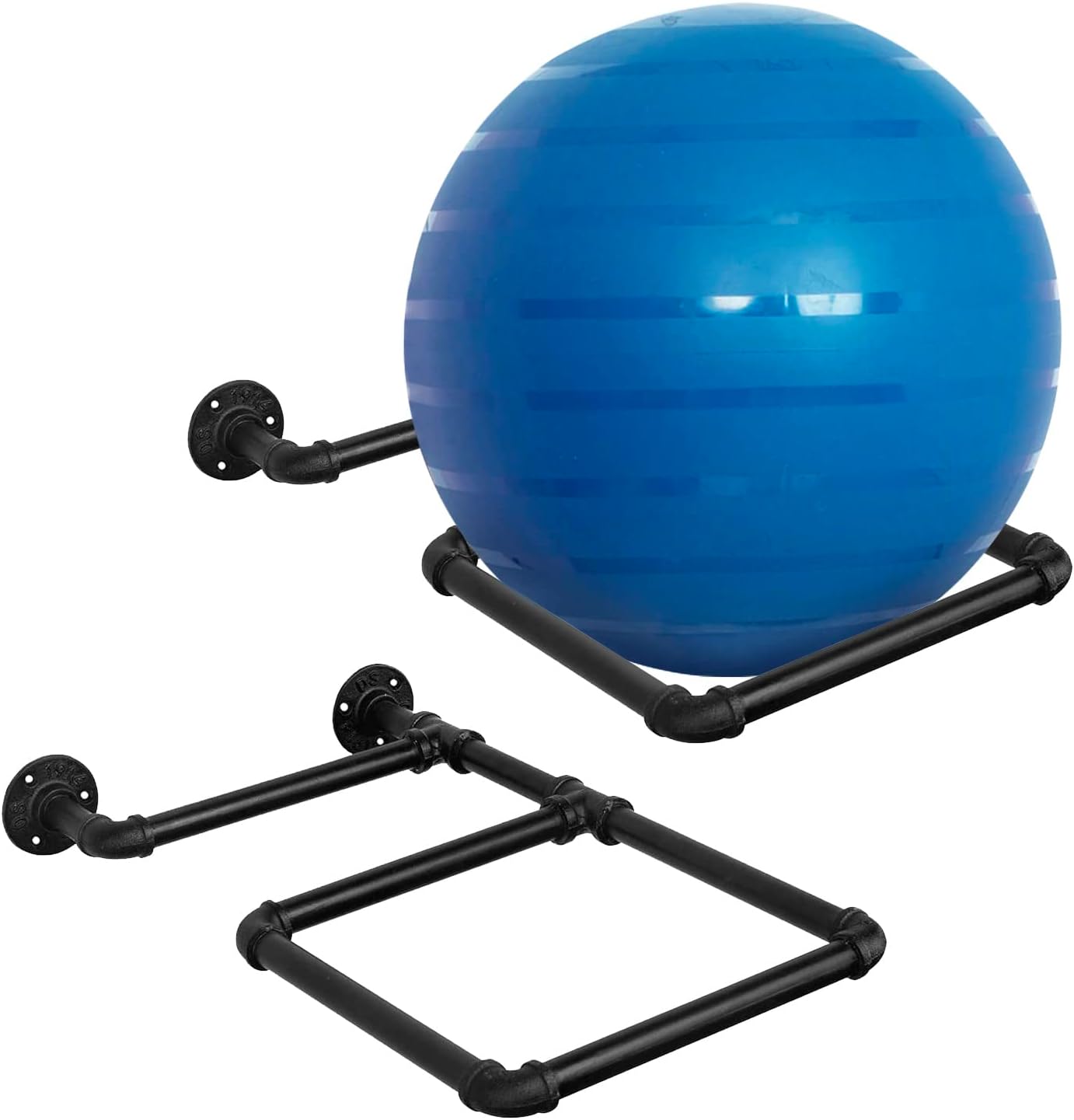Space-Saving Exercise Ball Rack by MyGift