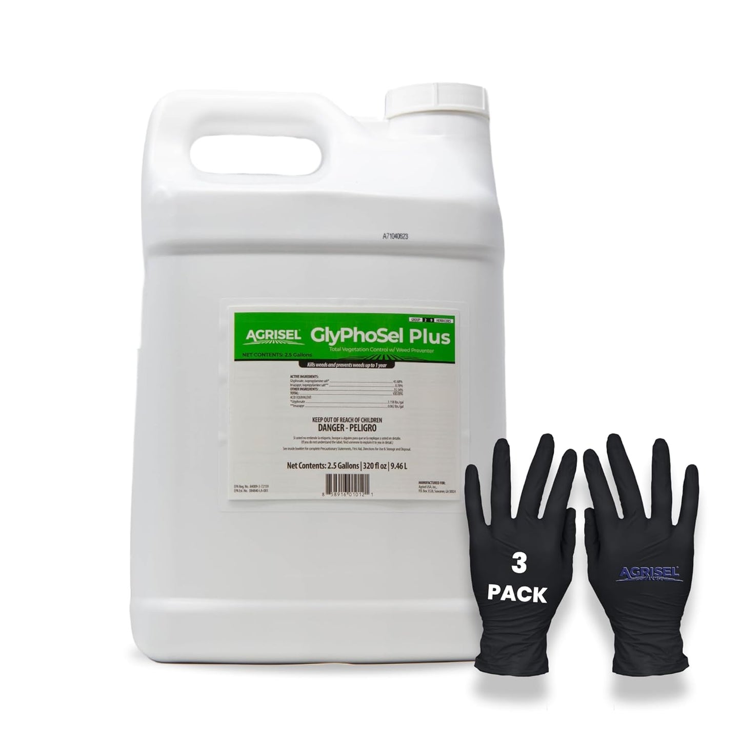 GlyPhoSel Plus Weed Killer for Tough Weeds, Pet Safe Solution
