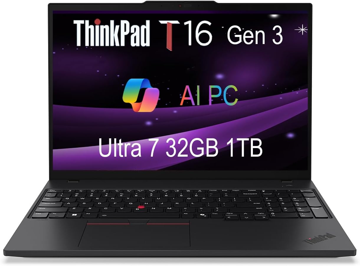 Lenovo ThinkPad T16 Gen 3 Business Laptop with Powerful Features