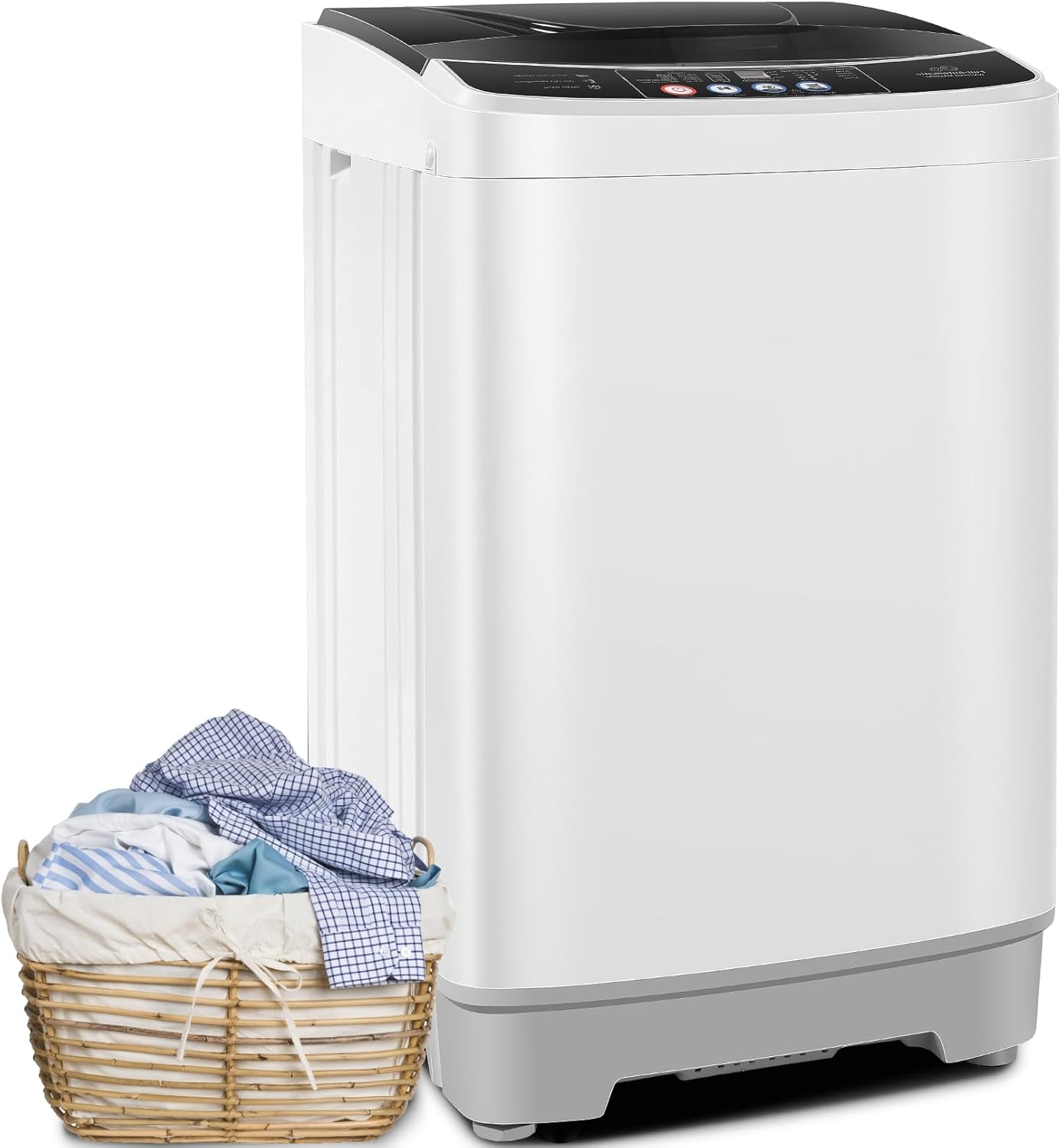 Nictemaw Portable Washer: Full-Automatic 20Lbs Capacity!