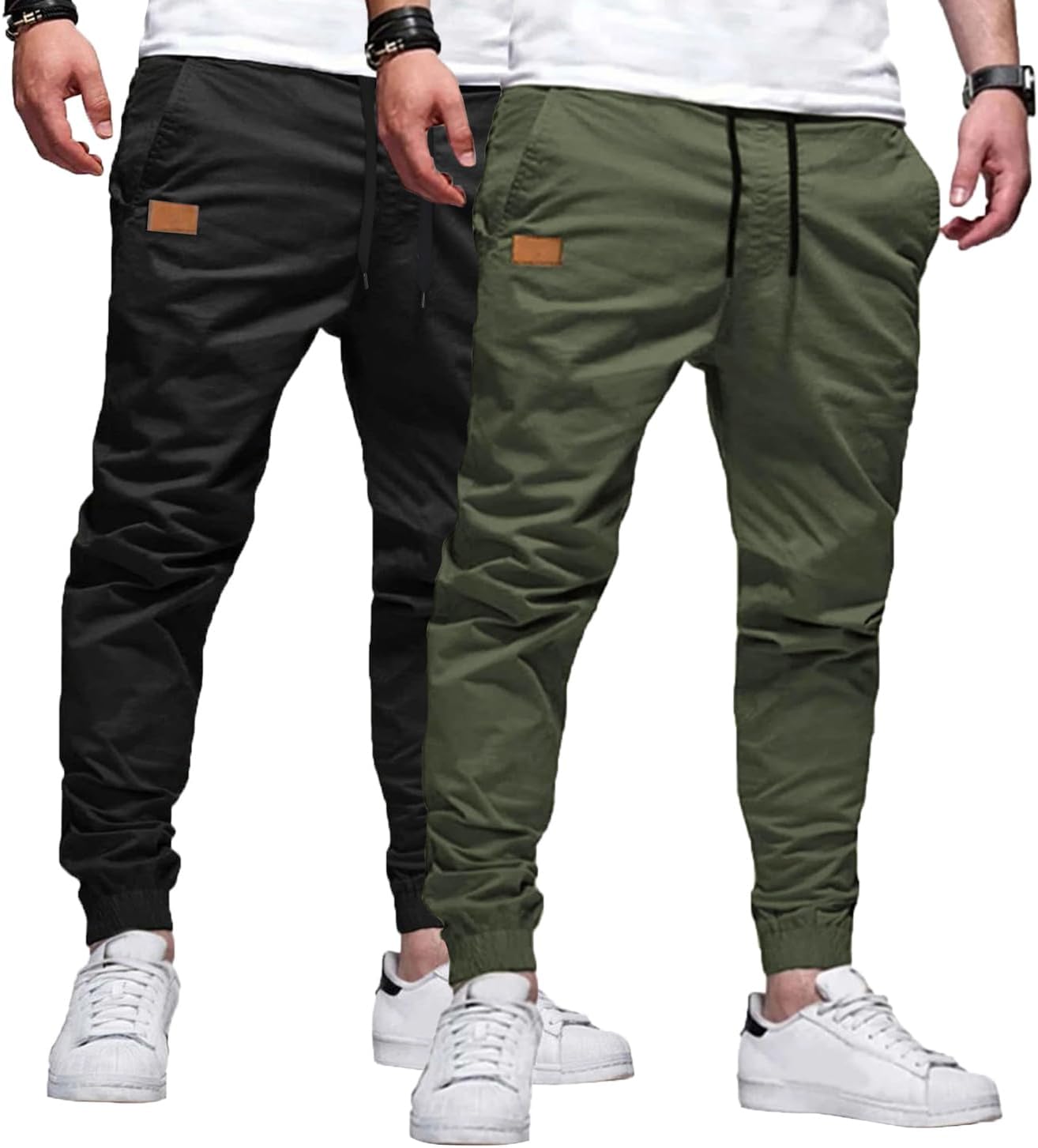 JMIERR Mens Casual Joggers Pants for Outdoor Activities and Sports