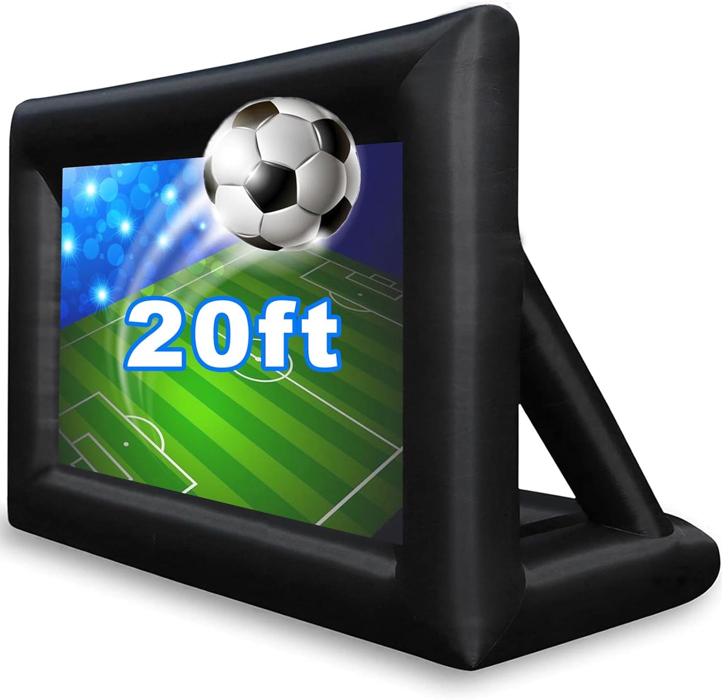 20 Feet Inflatable Projector Screen for Outdoor Movie Nights
