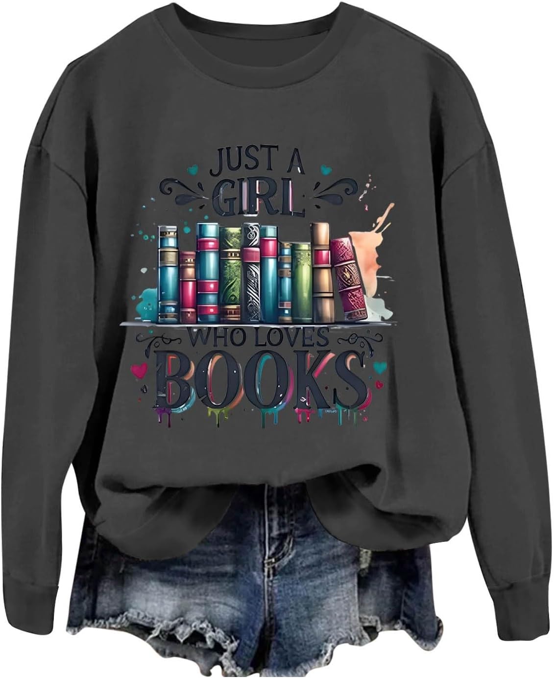 Cozy Book Lover Sweatshirt by Koolee