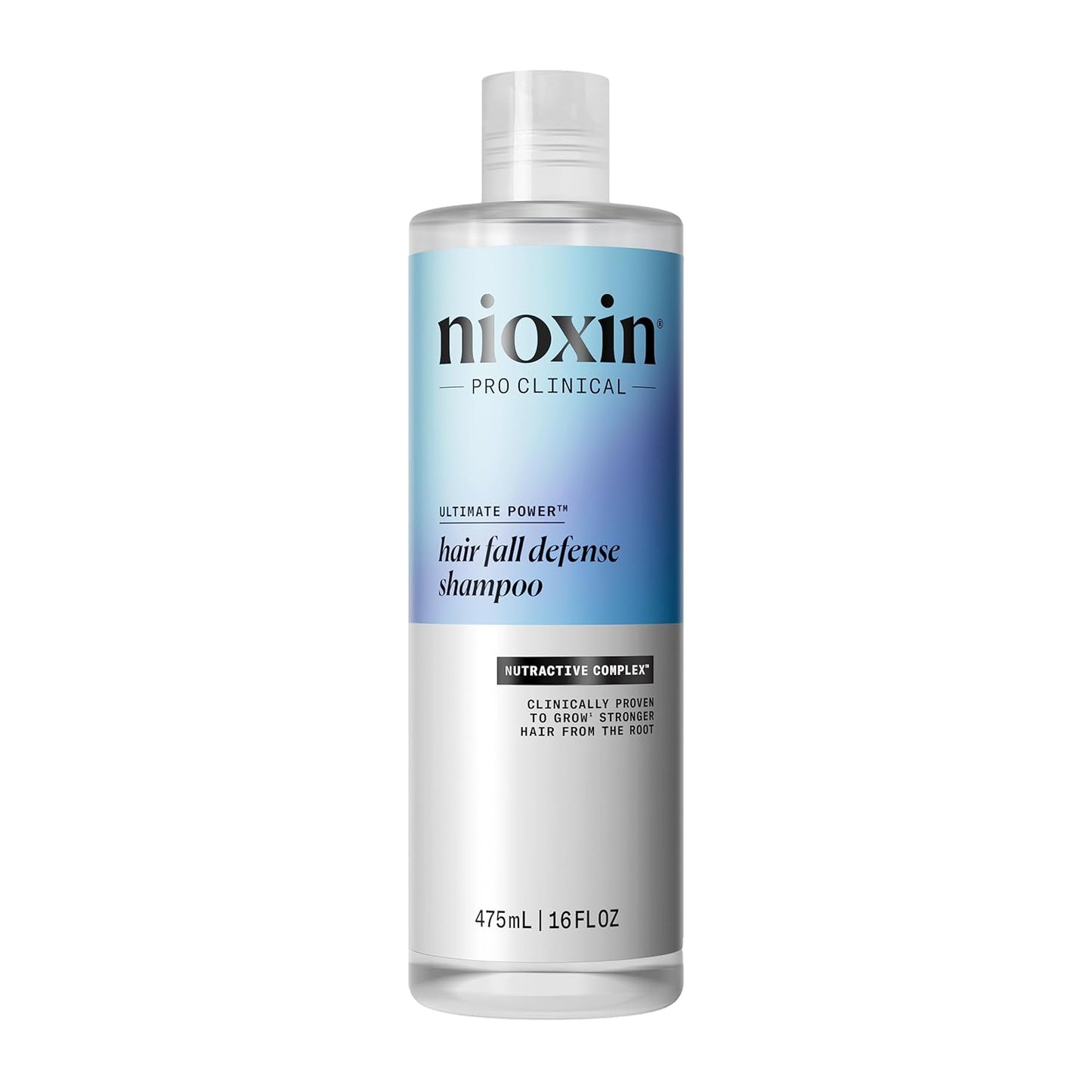 Nioxin Hair Fall Defense Shampoo for Visibly Less Hair Loss