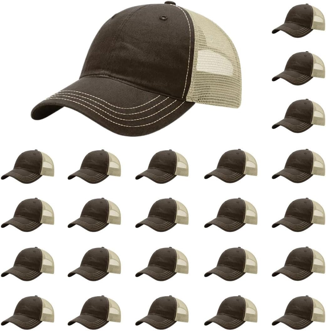 Richardson 111 Garment-Washed Relaxed Fit Snapback Trucker Cap