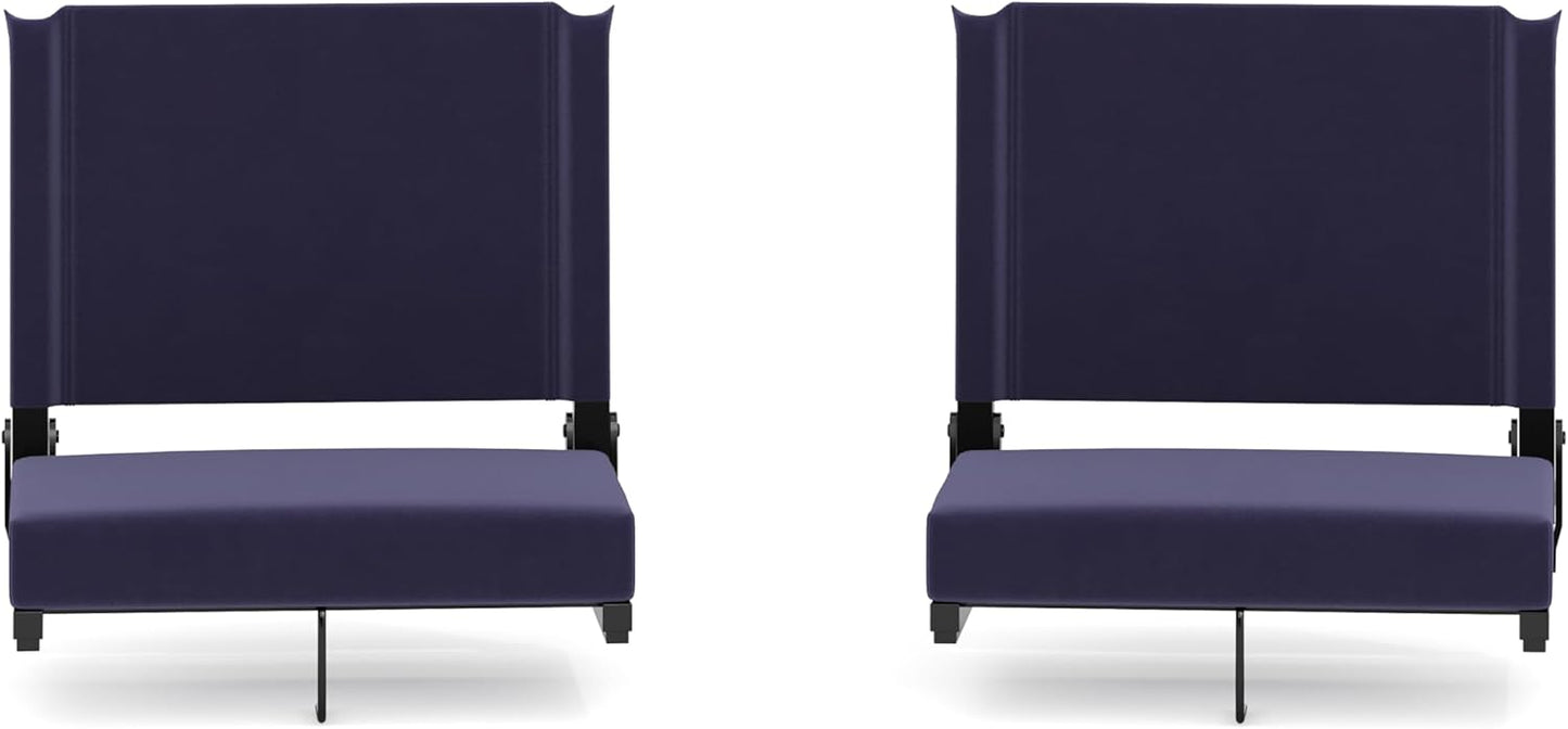 Portable Stadium Seats for Bleachers - Comfortable Folding Chairs