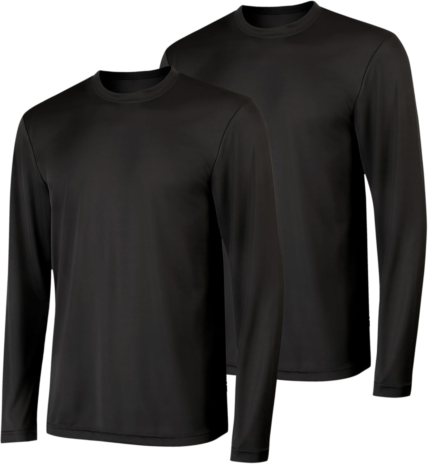 Hanes Sport Men's Long-Sleeve T-Shirt Pack for Active Lifestyle