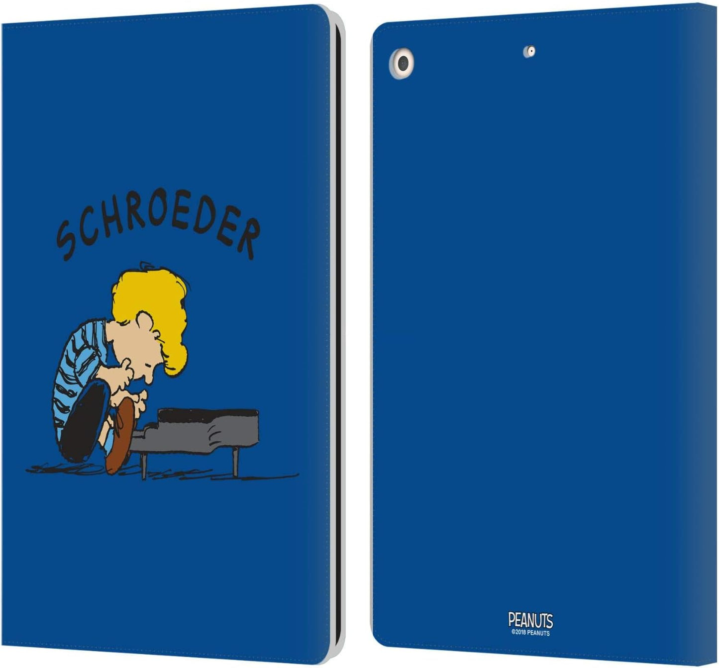 Peanuts Schroeder Leather Wallet Case for iPad 10.2 2019-2021