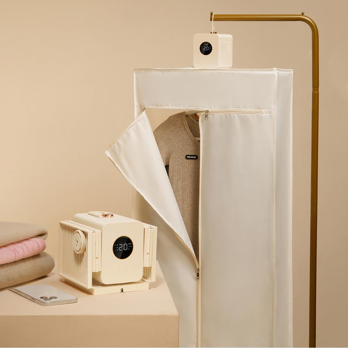Y6 Portable Clothes Dryer - Compact Mini Dryer for Travel Use