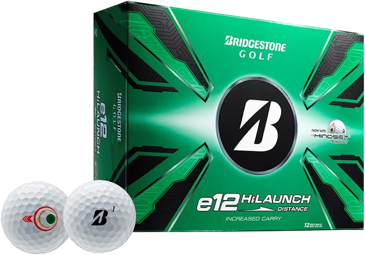Bridgestone e12 Golf Balls for Longer Distance and Higher Launch