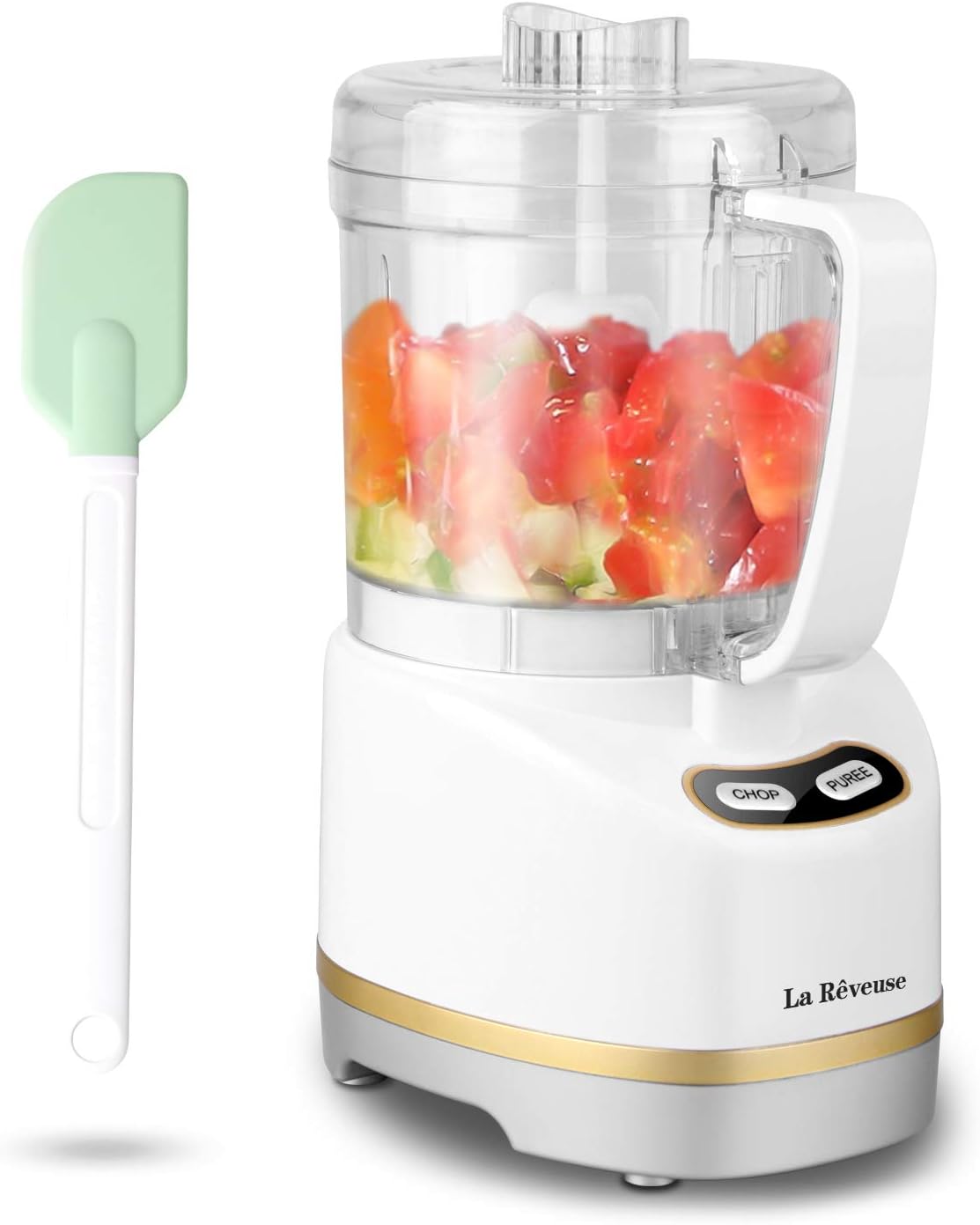 La Reveuse Electric Mini Food Processor for Easy Food Prep