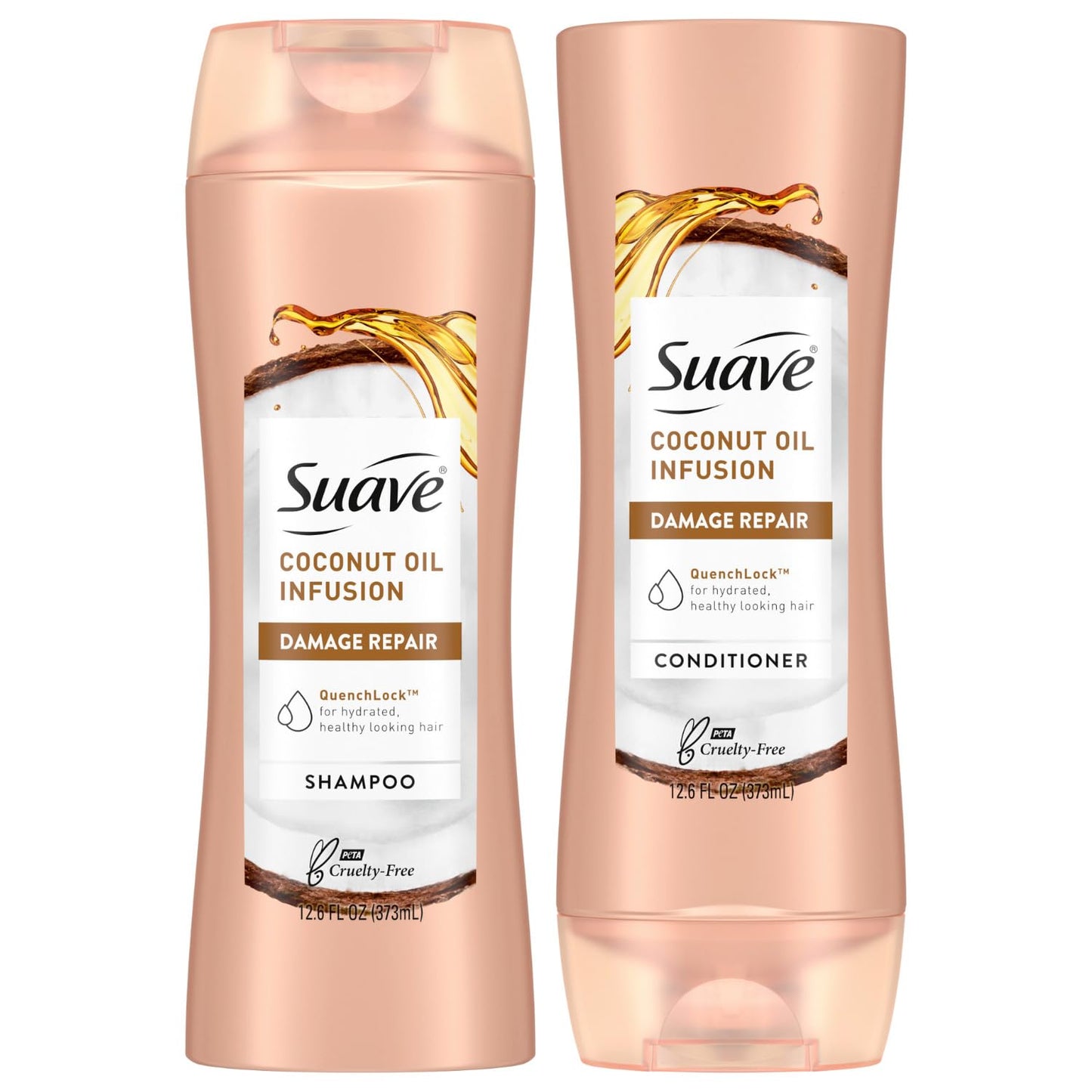 Suave Coconut Oil Duo: Repair Dry Hair! 2 Piece Set
