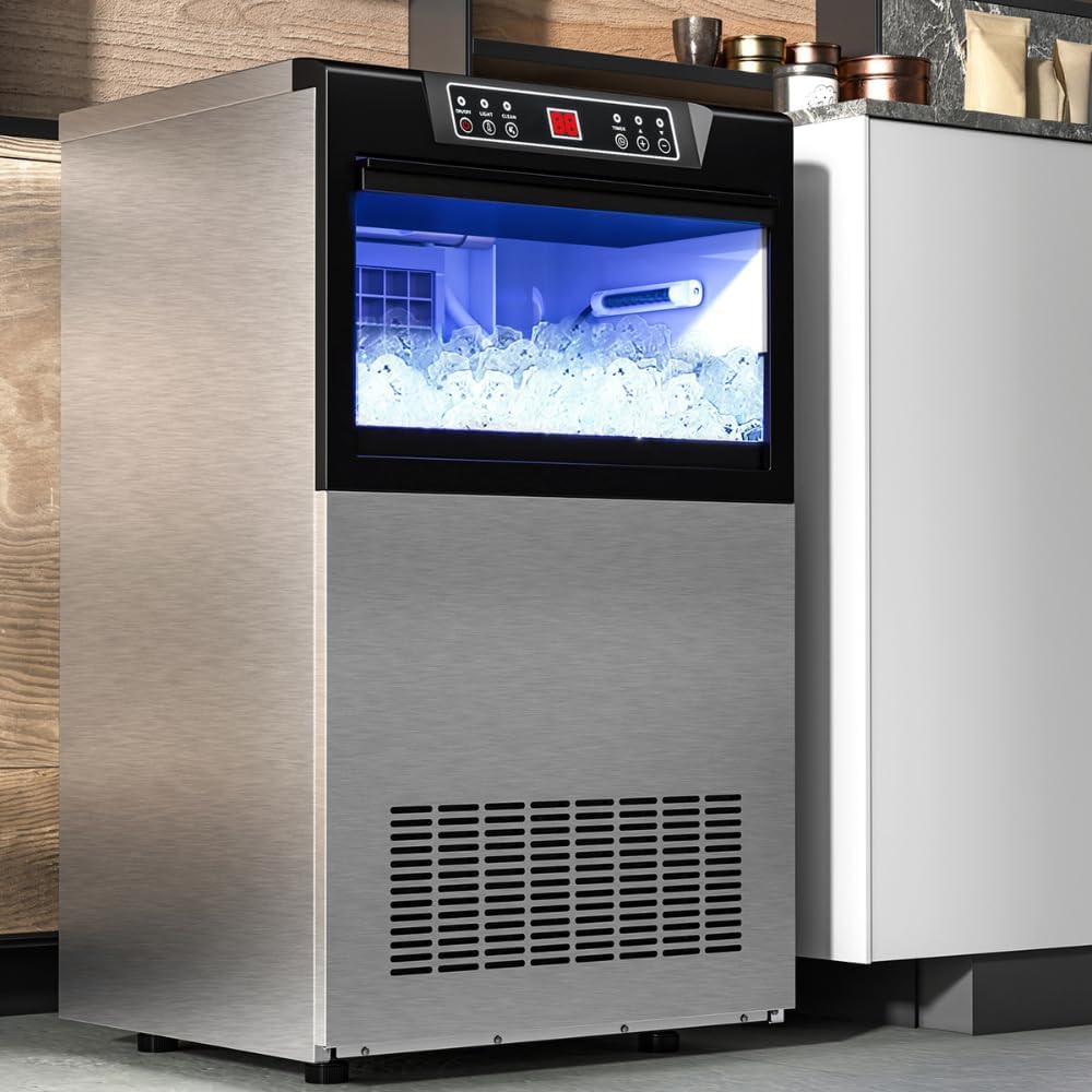 YITAHOME Commercial Ice Maker Machine for Home and Bar Use