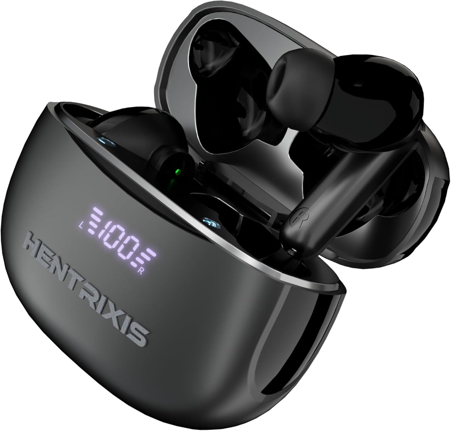 Hentrixis Wireless Earbuds - 35H Playtime & 4 Mics ENC