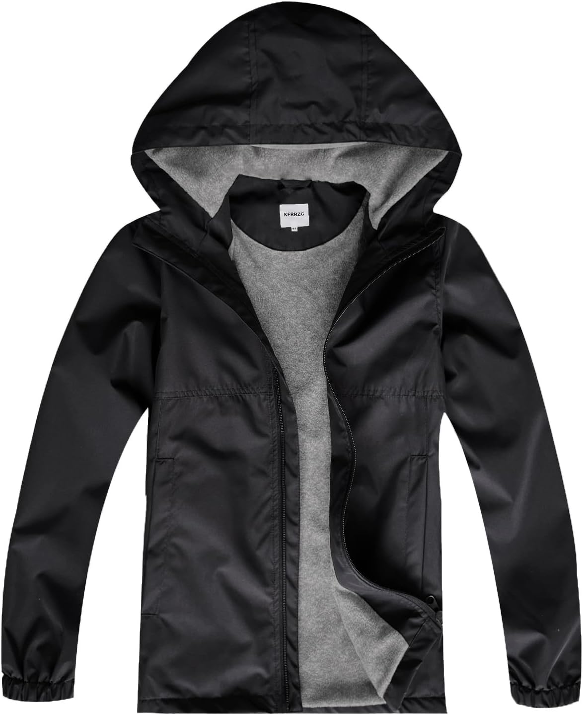 Boys Rain Jackets Waterproof Hooded Lightweight Windbreakers