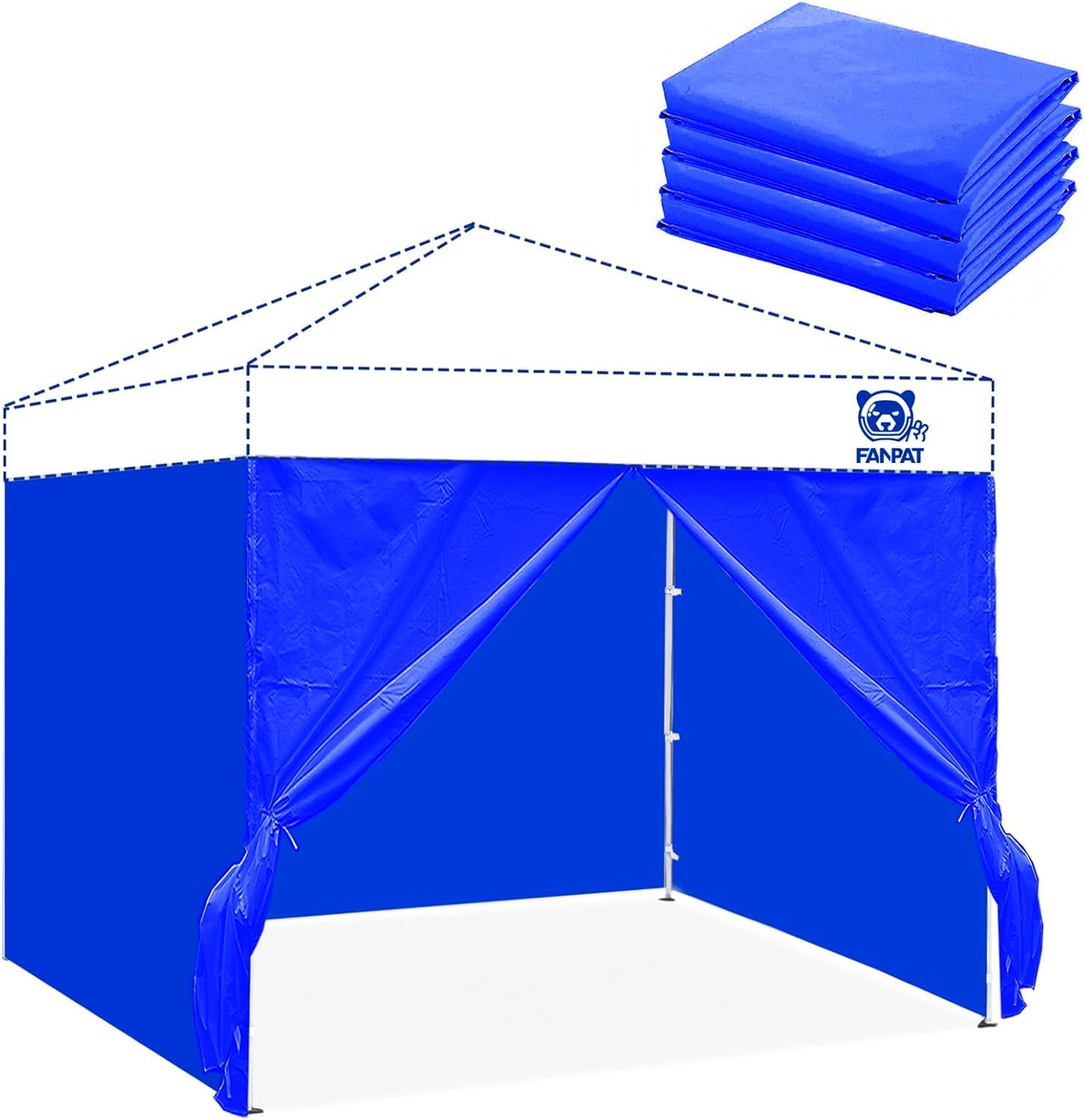 Instant Canopy Tent Sidewalls for 10x10 Canopy - Waterproof