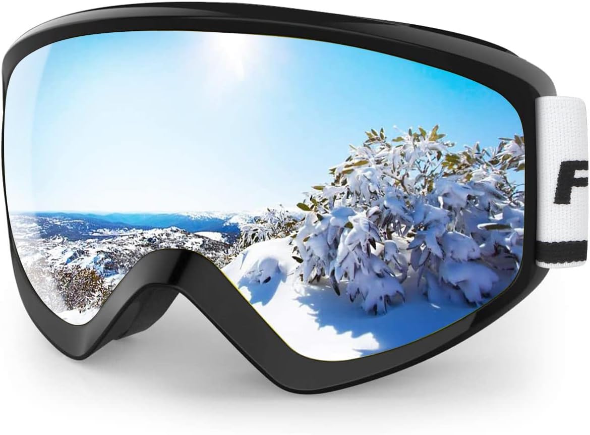 Clear Vision Kids Ski Goggles by findway - OTG