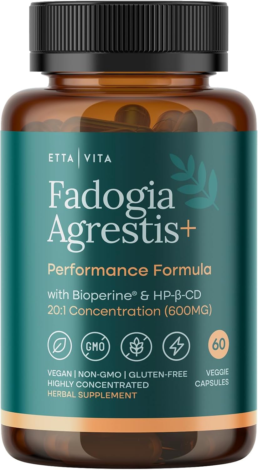 Organic Fadogia Agrestis 600mg for Natural Test Support